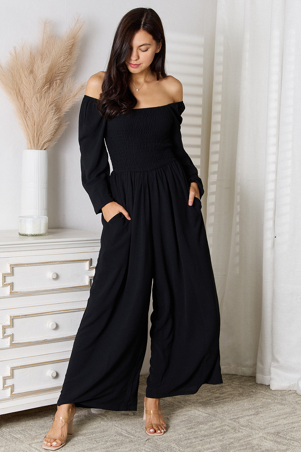 Classy Black Jumpsuit with Pockets