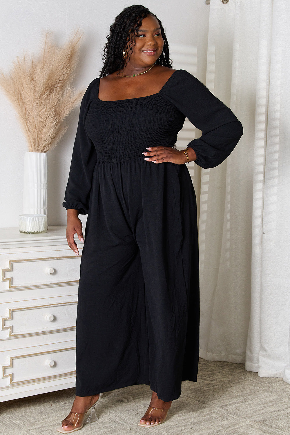 Classy Black Jumpsuit with Pockets