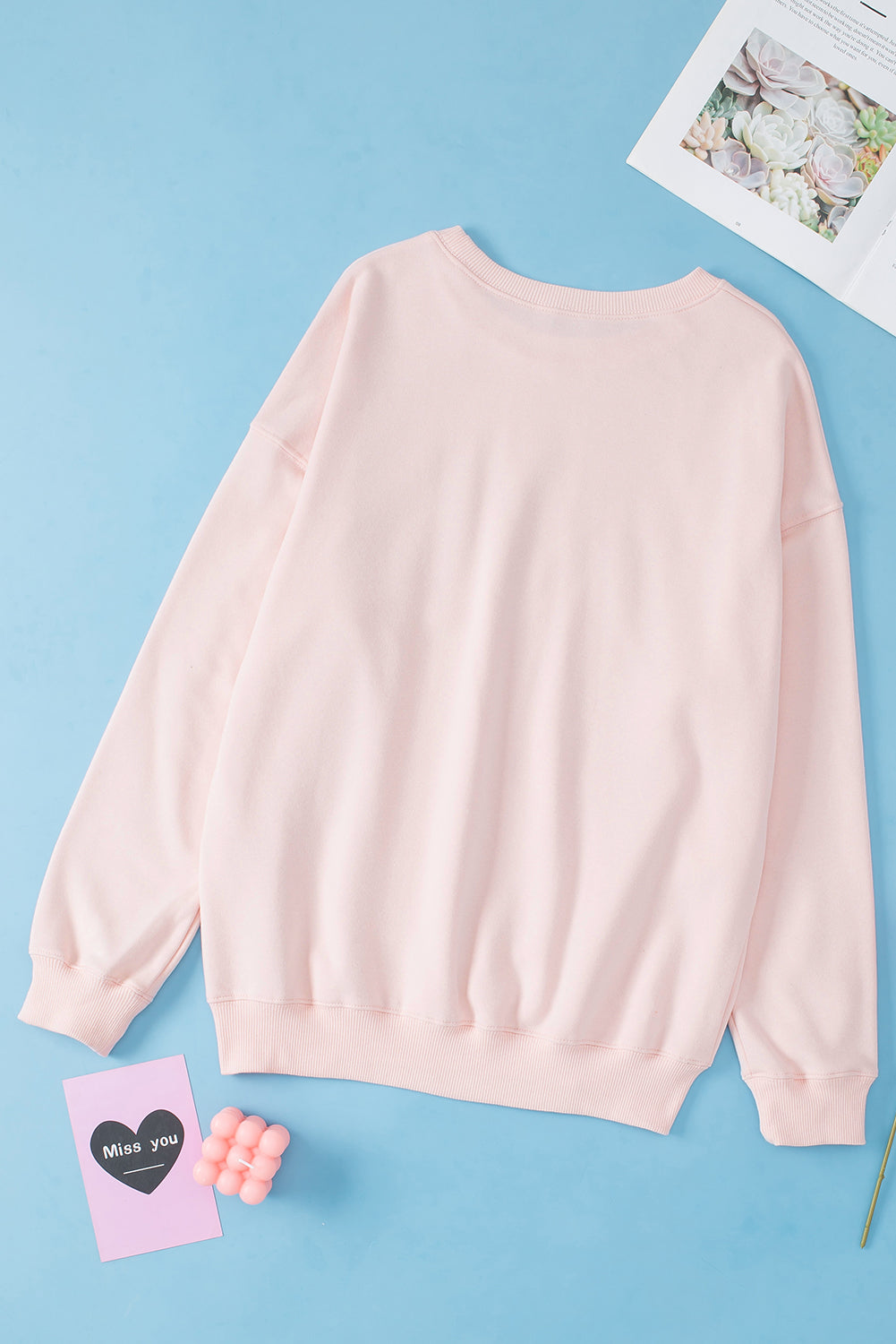 Round Neck Long Sleeve Sweatshirt